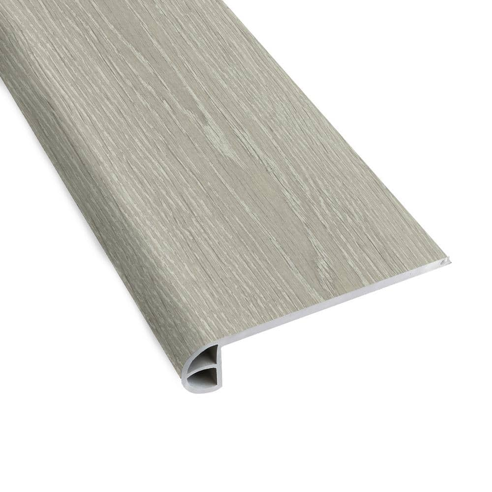 Stair Nosing, Vinyl Stair Edge Protector, Easy to Install, 6.6Ft