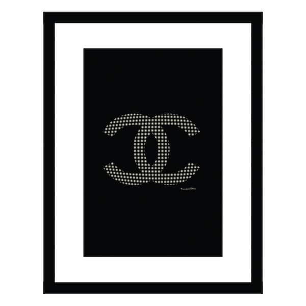 VENICE BEACH Collections Fashion Designer Glam Logo by Fairchild Paris 1-Piece Framed Graphic Print Abstract Poster Art Print 18 in. x 14 in.
