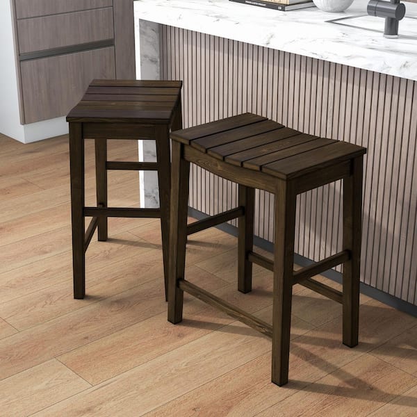 Oak wood bar cheap stools