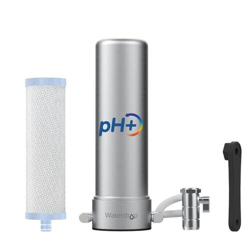 Mist Countertop Stainless Steel Water Filtration System, 5 Stage Filtration, 8000 Gal Capacity