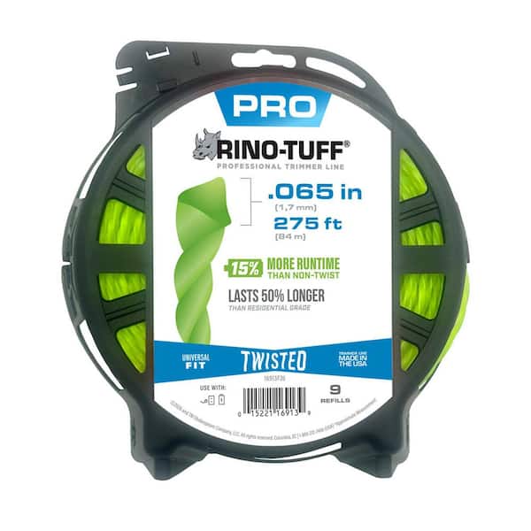 Universal Fit .065 in. x 275 ft. Pro Twisted Replacement Line for Corded and Cordless String Grass Trimmer/Lawn Edger