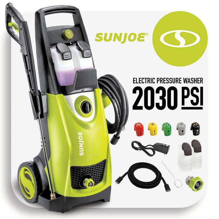 Sun Joe 2030 MAX PSI 1.76 GPM 14.5 Amp. Cold Water Corded Electric