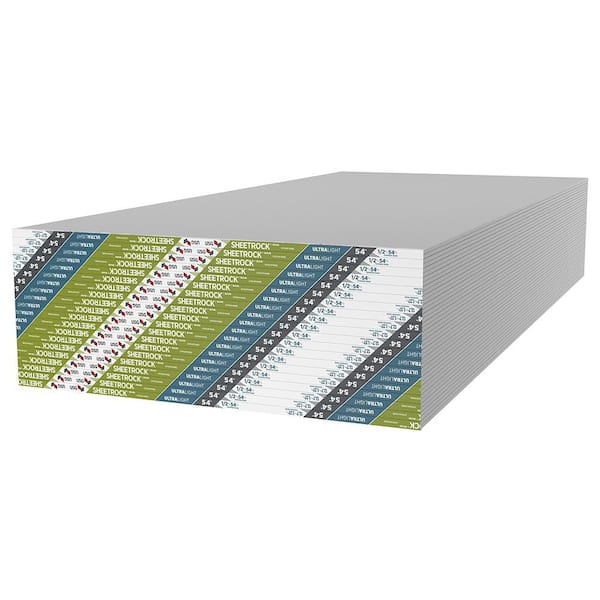 1/2 in. x 54 in. x 12 ft. UltraLight Drywall