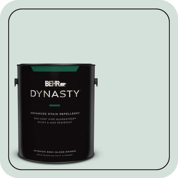 BEHR DYNASTY 1 Gal. #S430-1A Reflecting Moment Semi-Gloss Enamel Interior Stain-Blocking Paint and Primer