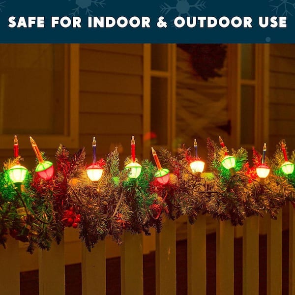 Joyfy Christmas Bubble String Light, 9 Bubbles Lights, Old Fashion