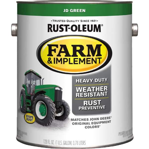 1 gal. Farm Equipment J D Green Gloss Enamel Paint