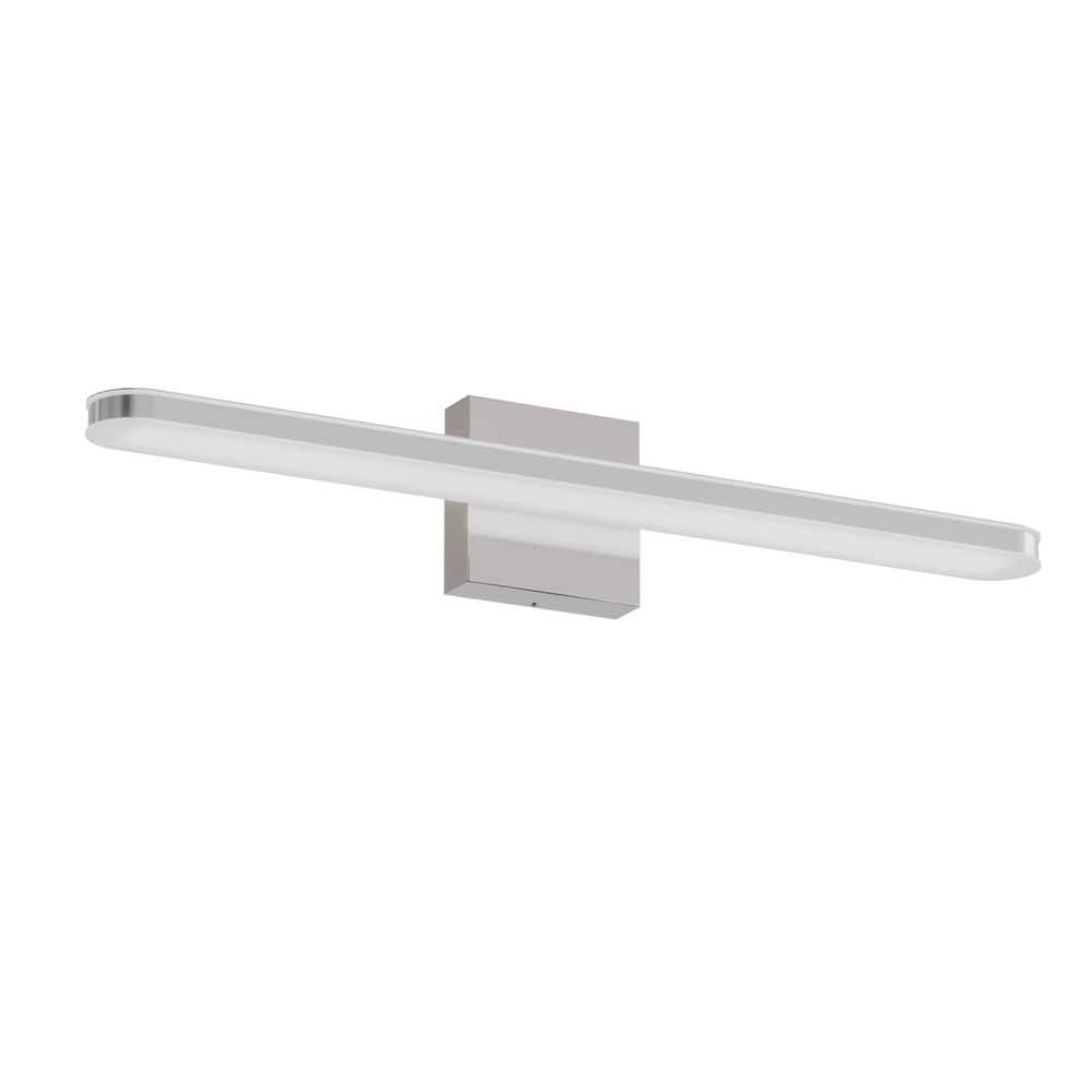 24 in. 1-Light Chrome LED Dimmable Vanity Light Over Mirror Wall Sconce Lighting with Acrylic Shade price history on PriceWatchPro