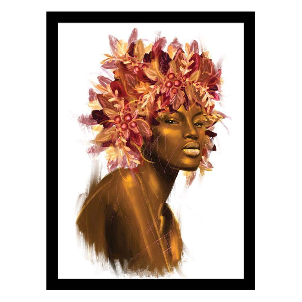 BEAUTY FROM WITHIN FLOWERHEAD by Unknown 1-Piece Framed Graphic Print Abstract Poster Art Print 18 in. x 14 in. price history on PriceWatchPro