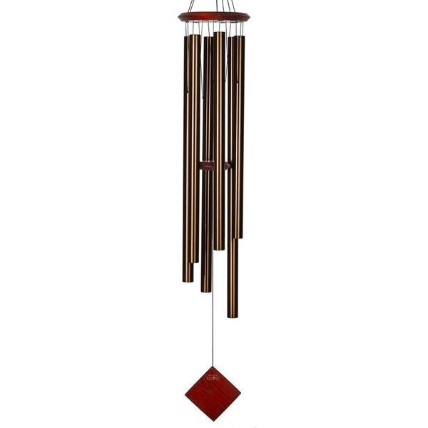 WOODSTOCK CHIMES Encore Collection, Chimes of Neptune, 54 in. Bronze Wind Chime