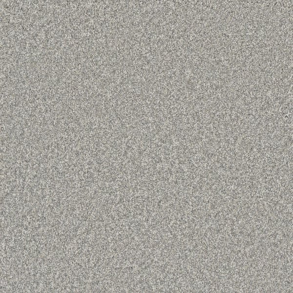 Lifeproof Hazelton I - Boost - Gray 40 oz. Polyester Texture Installed Carpet