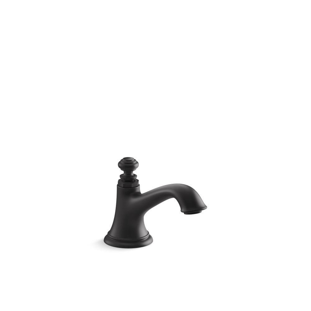 KOHLER Artifacts with Bell Design Widespread Bathroom Sink Spout 72759BL The Home Depot