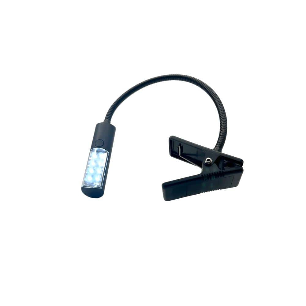 Black Flexible LED Grill Light with Magnetic Clamp