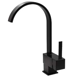 WRIGHT Single Handle Pivotal Bar Faucet in Matt Black