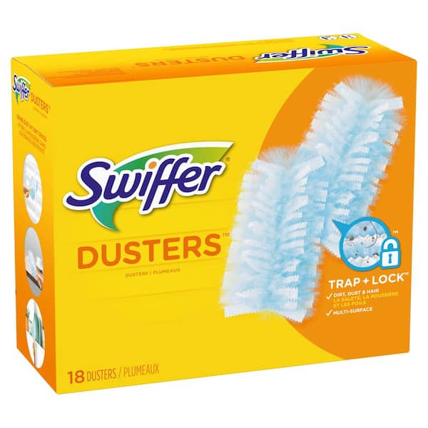 Swiffer 180-Degree Unscented Duster Multi-Surface Refills (4 - 18-Count)  003700099036B - The Home Depot