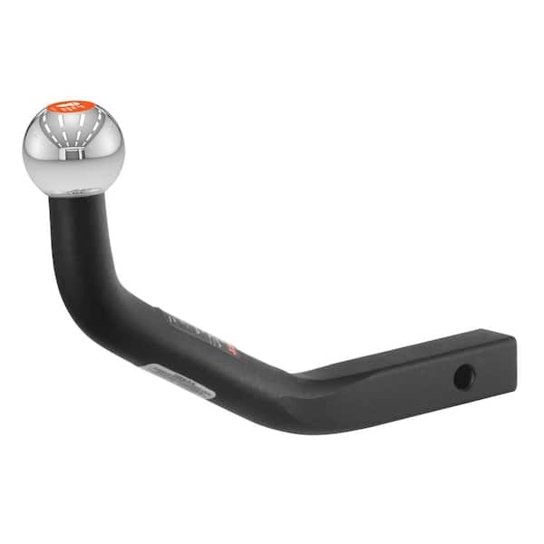 CURT 3,500 lbs. Euro Mount Trailer Hitch Ball Mount with 2 in. Ball (1-1/4 in. Shank, 5-1/8 in. High, 9-3/4 in. Long)