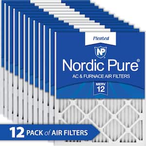 Nordic Pure 17_1/4x29_1/4x1 Exact MERV 10 Pleated AC Furnace Air Filters 4 Pack