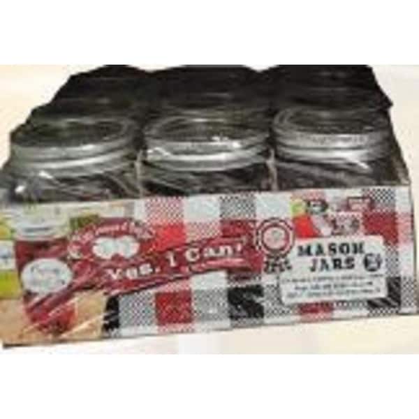 Two Lumps of Sugar 16 oz. Jar with Food Storage Lids