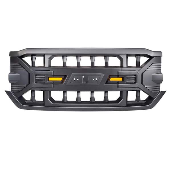Armor Grille for 2016-2019 Chevy Silverado 1500, Matte Black