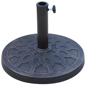 PAIHOME Patio Umbrella Base Stand 26 lbs. With Iron Round Market Heavy ...