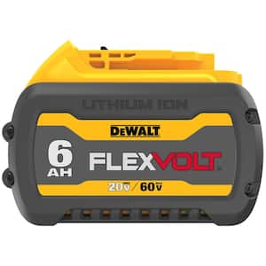 FLEXVOLT 20-Volt/60-Volt MAX Lithium-Ion 6.0Ah Battery Pack