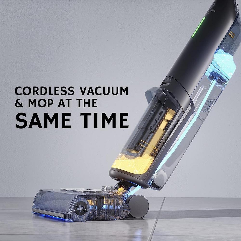 Dark Gray Cordless Stick Vacuum with HEPA Filter