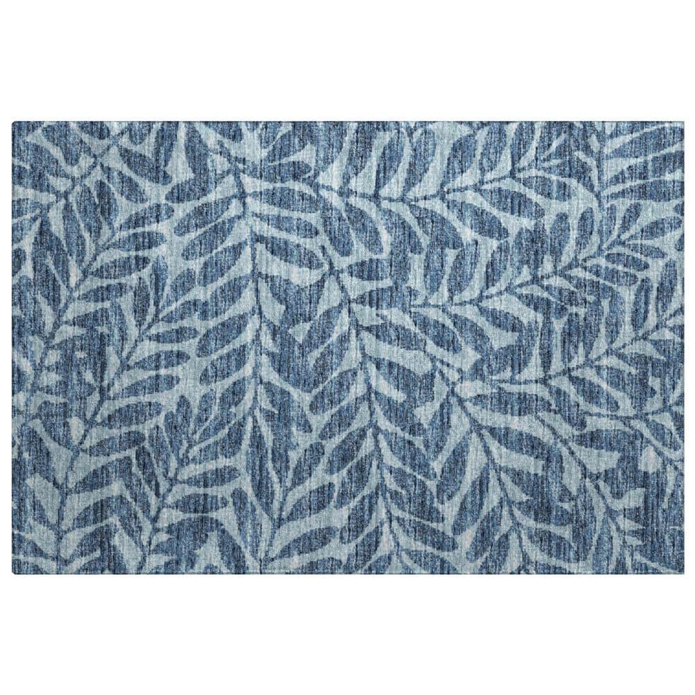 Dream Shag Premium Machine Washable Abstract ADS111 Blue 2 ft. x 3 ft. Accent Rug price history on PriceWatchPro
