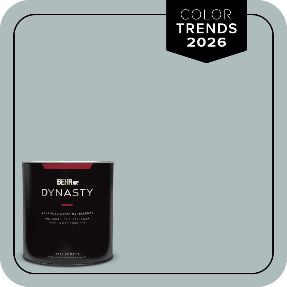 1 qt. Home Decorators Collection #HDC-CT-26 Watery One-Coat Hide Matte Interior Stain-Blocking Paint & Primer price history on PriceWatchPro