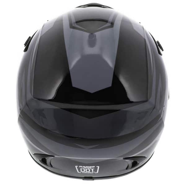 RAIDER RX2 ADULT MX HELMET BLK/GREY-SM 2171913 - The Home Depot