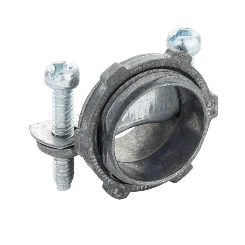 3/8 in. (1/2 in. Knockout) Non-Metallic Clamp Connector (5-Pack)