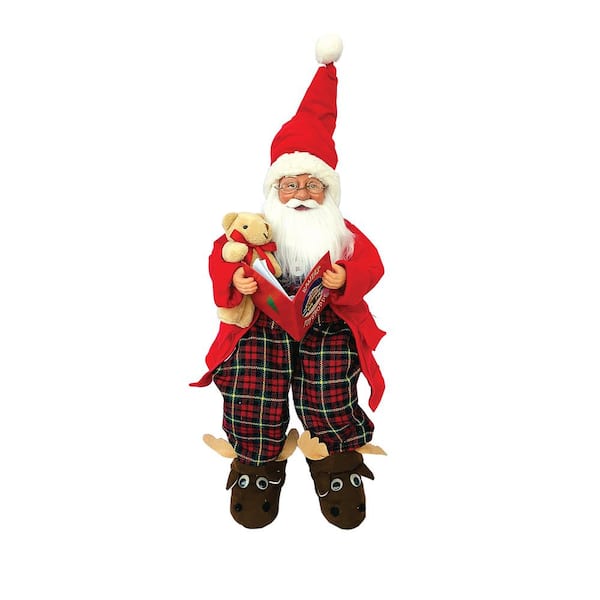 Santa's Workshop 18 in. Story Time Santa