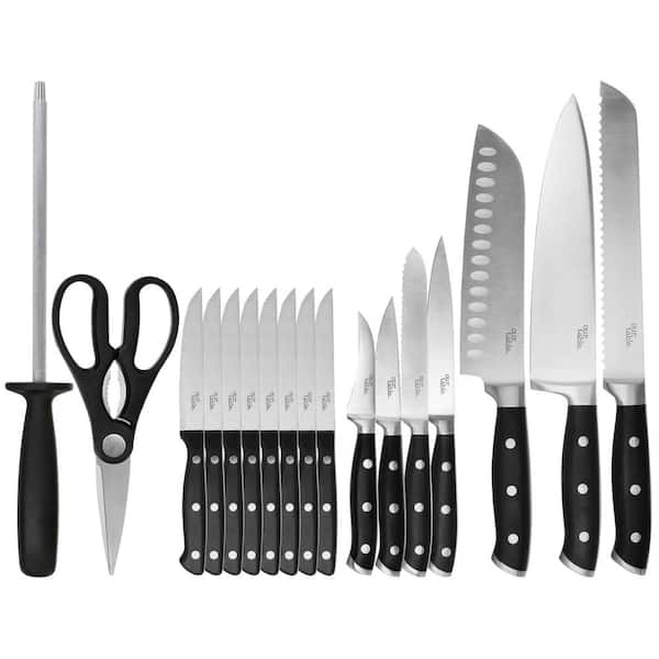 Premium Stainless Steel Knife Set & Block - 17 Piece – mueller_direct