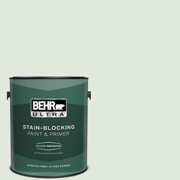 BEHR ULTRA 1 gal. #450E-1 Shimmer Extra Durable Semi-Gloss Enamel Interior Paint & Primer