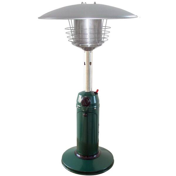 Garden Radiance 11,000 BTU Green Tabletop Propane Gas Patio Heater