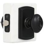 Italian Collection Canova Black Keyed Entry Door Knob