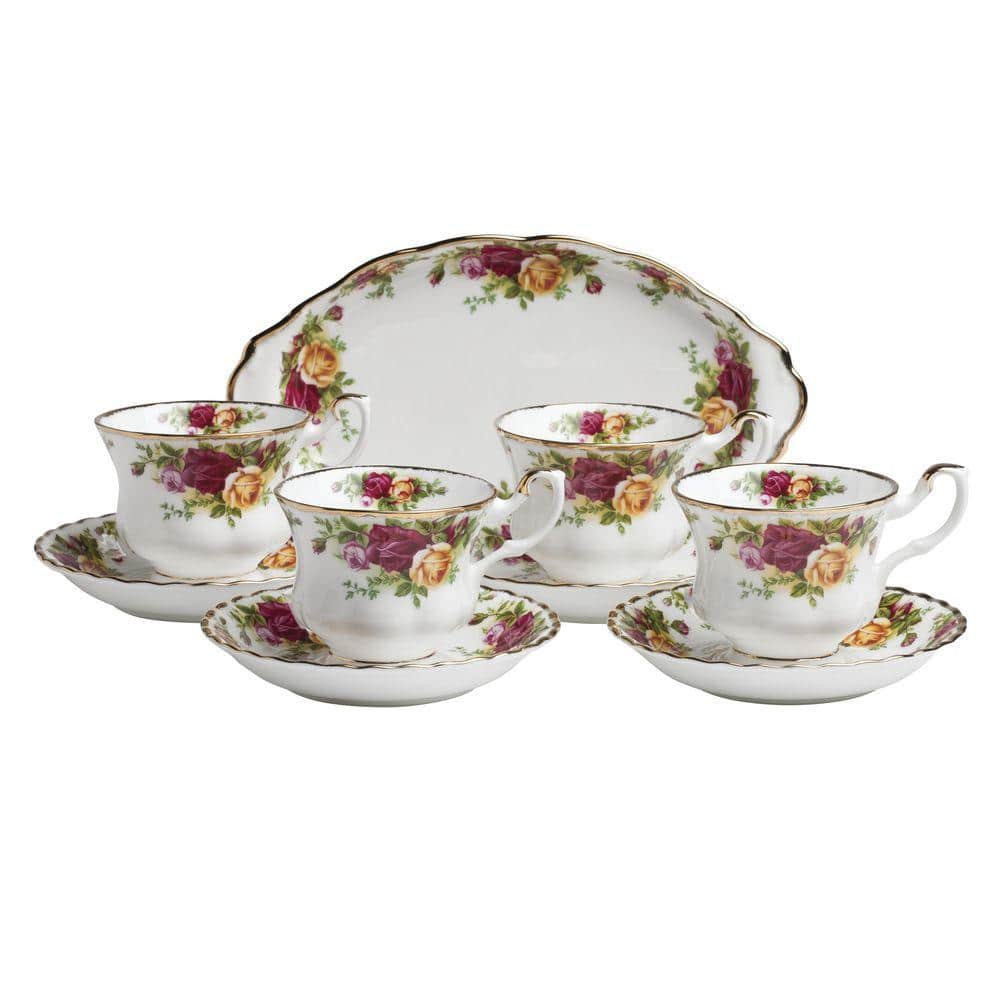  Old Country Roseサービングカトラリー Amazon.com: Royal Albert Old Country Roses 20-Piece Flatware Set