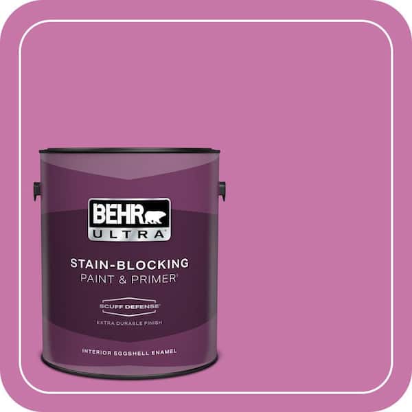BEHR ULTRA 1 gal. #680B-5 Strawberry Freeze Extra Durable Eggshell Enamel Interior Paint & Primer