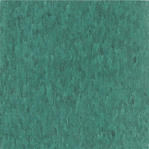 Imperial Texture VCT 12 in. x 12 in. Sea Green Standard Excelon Commercial Vinyl Tile (45 sq. ft. / case)