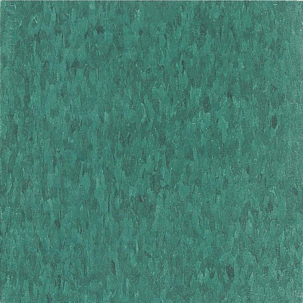 Armstrong Flooring Imperial Texture VCT 12 in. x 12 in. Sea Green Standard Excelon Commercial Vinyl Tile (45 sq. ft. / case)