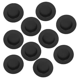 FHIX 2-9/16 in. Dia Graphite Black Stainless Steel Circular Flush Cup Pull (10-Pack)