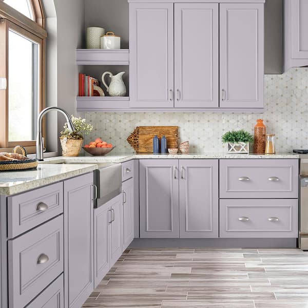 1 gal. #S100-1 Spring Bouquet Semi-Gloss Enamel Interior/Exterior Cabinet, Door & Trim Paint