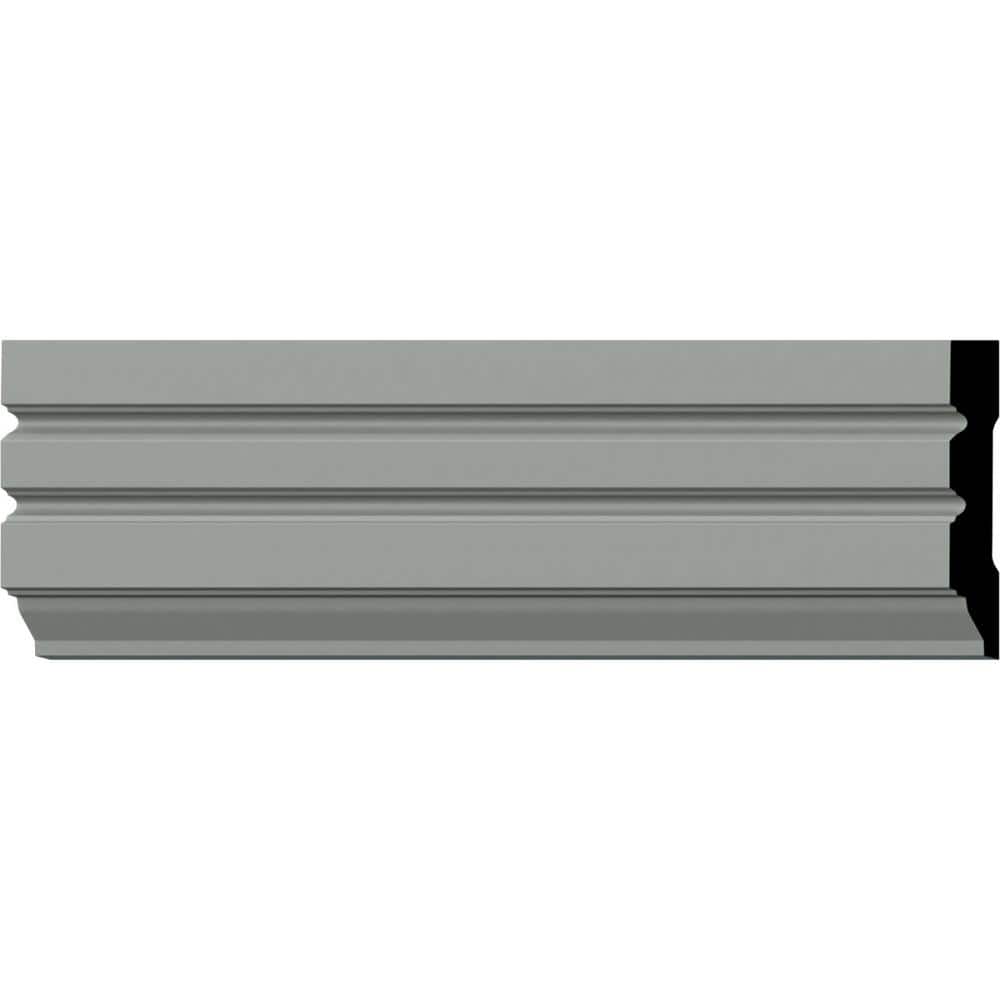 Ekena Millwork 5/8 in. x 4 in. x 941/2 in. Polyurethane Fluted Panel