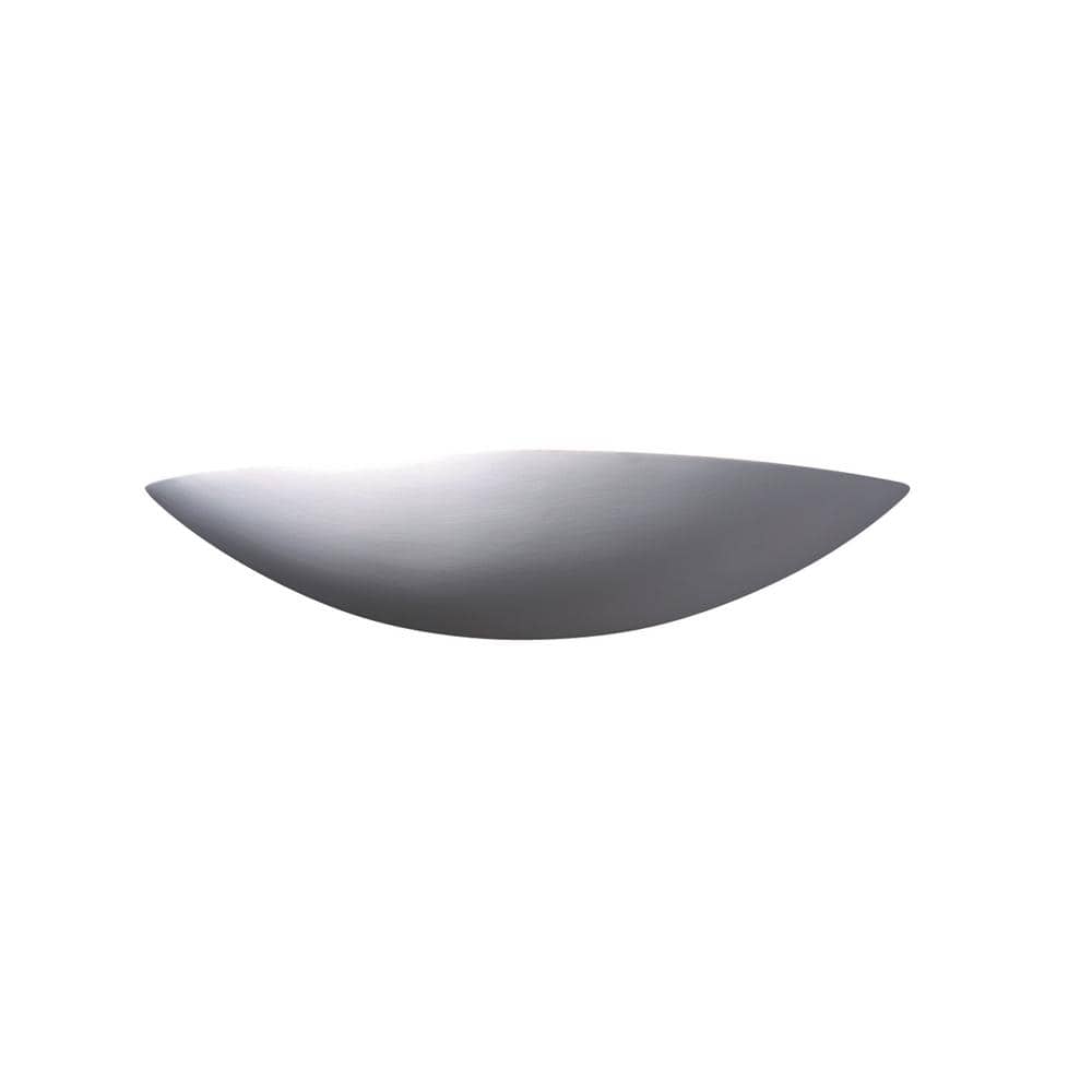 White Iron Dimmable Direct Wired Wall Sconce