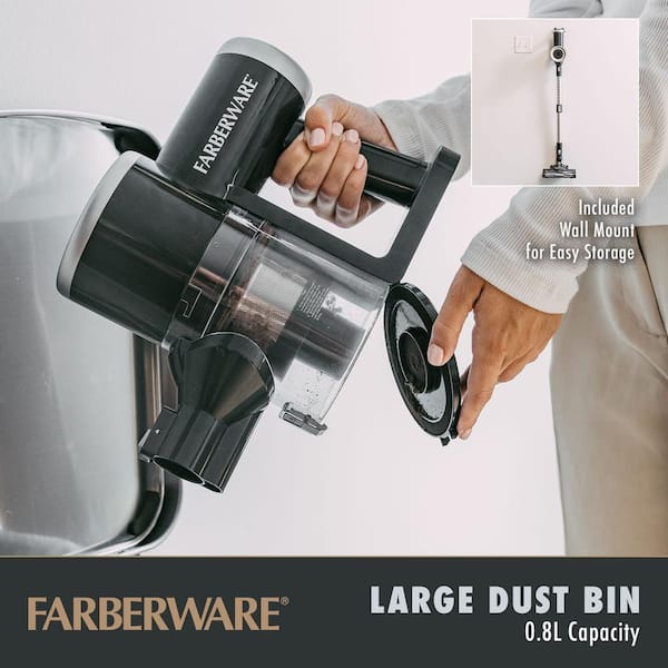 Farberware Professional Series Bagless Cordless Cyclonic Filter