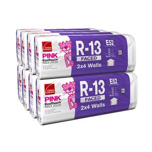 Owens Corning R 30 Kraft Faced Fiberglass Insulation Batt 24 In X 48 In 8 Bags E56 The Home Depot