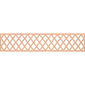 Manchester Fretwork 0.25 in. D x 46.75 in. W x 10 in. L Alder Wood Panel Moulding