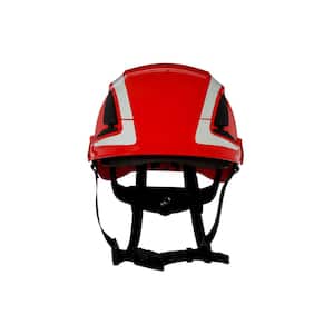 SecureFit Red Suspension Safety Helmet (Case of 4)