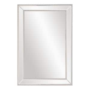 Medium Rectangle Mirrored Beveled Glass Contemporary Mirror (31.5 in. H x 47.25 in. W)