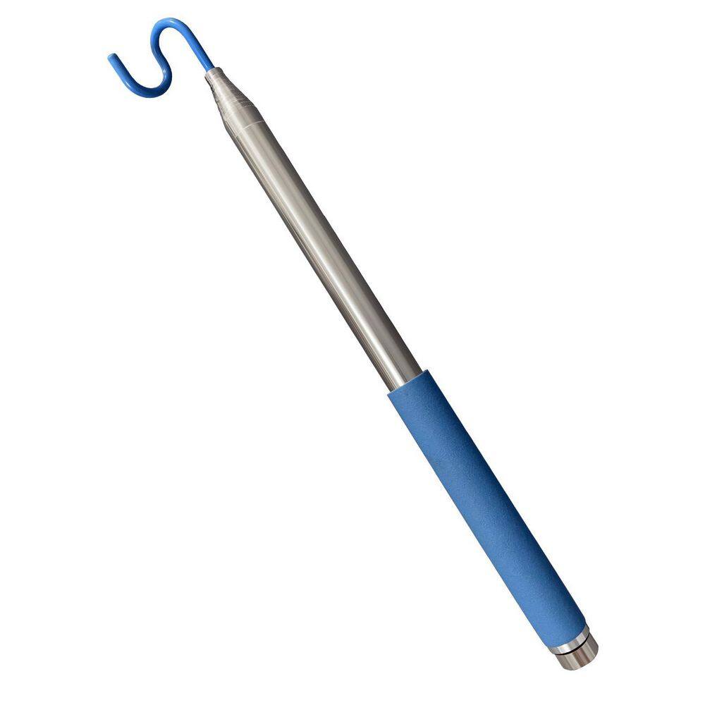 Telescoping Magnetic Pole Pickup Tool 10 ft. Telescopic Push Pull Rod Wire Reacher Grabber S Hook Silver price history on PriceWatchPro