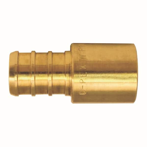 Apollo 1/2 in. Brass PEX-B Barb x Male Copper Sweat Adapter