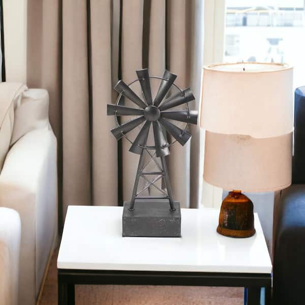 Metal Windmill Powered Kinetic Sculpture Modern Art Decor Factory Supplier  MLSS-023 - Milystatue